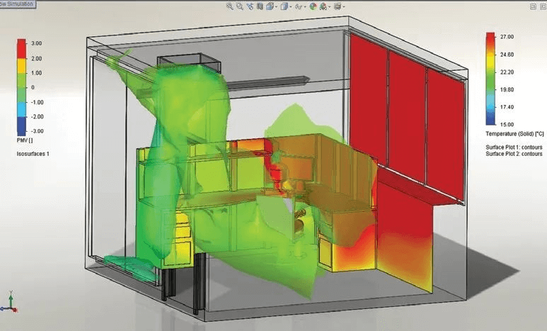 利用 Flow Simulation 快速和经济高效地解决传热难题