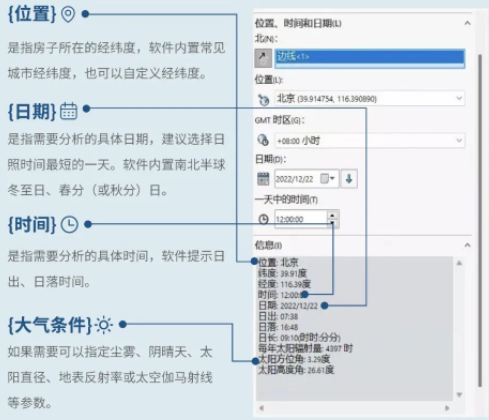 使用SOLIDWORKS帮你动态查看房屋采光